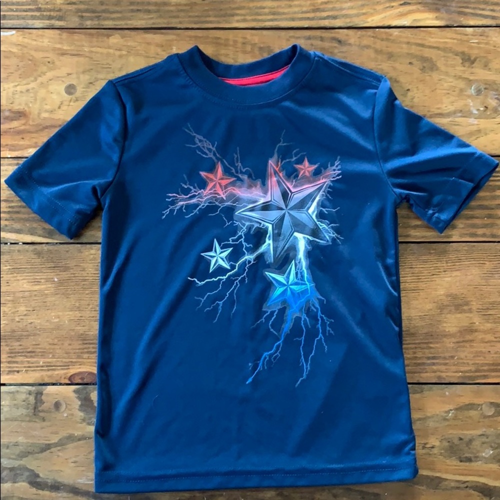 Red/white/blue star shirt